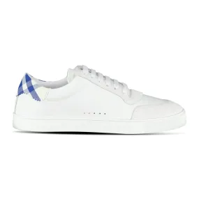 Robin Sneakers White & Blue Check