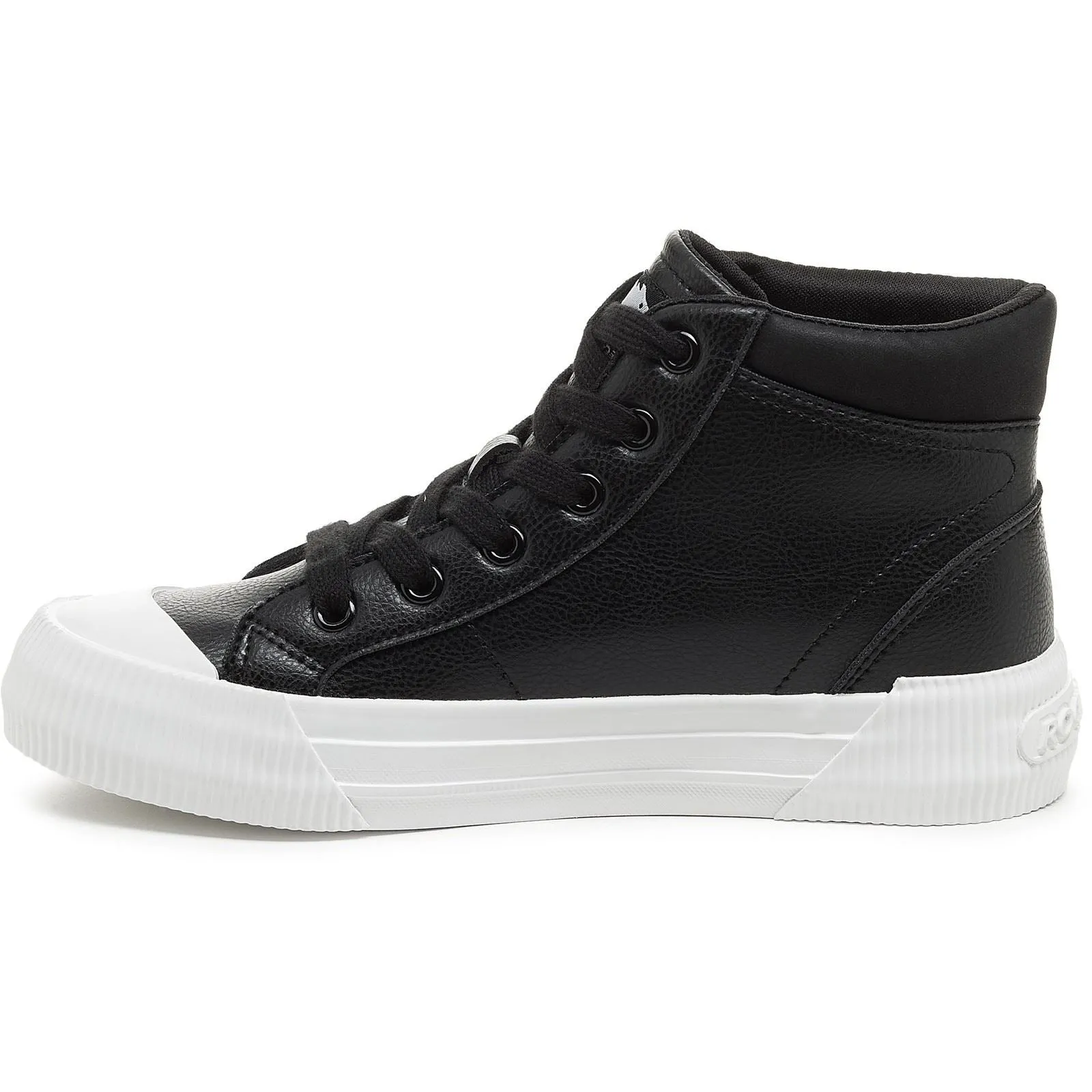 Rocket Dog Cheery Hi Polyurethane Women's Black Trainers