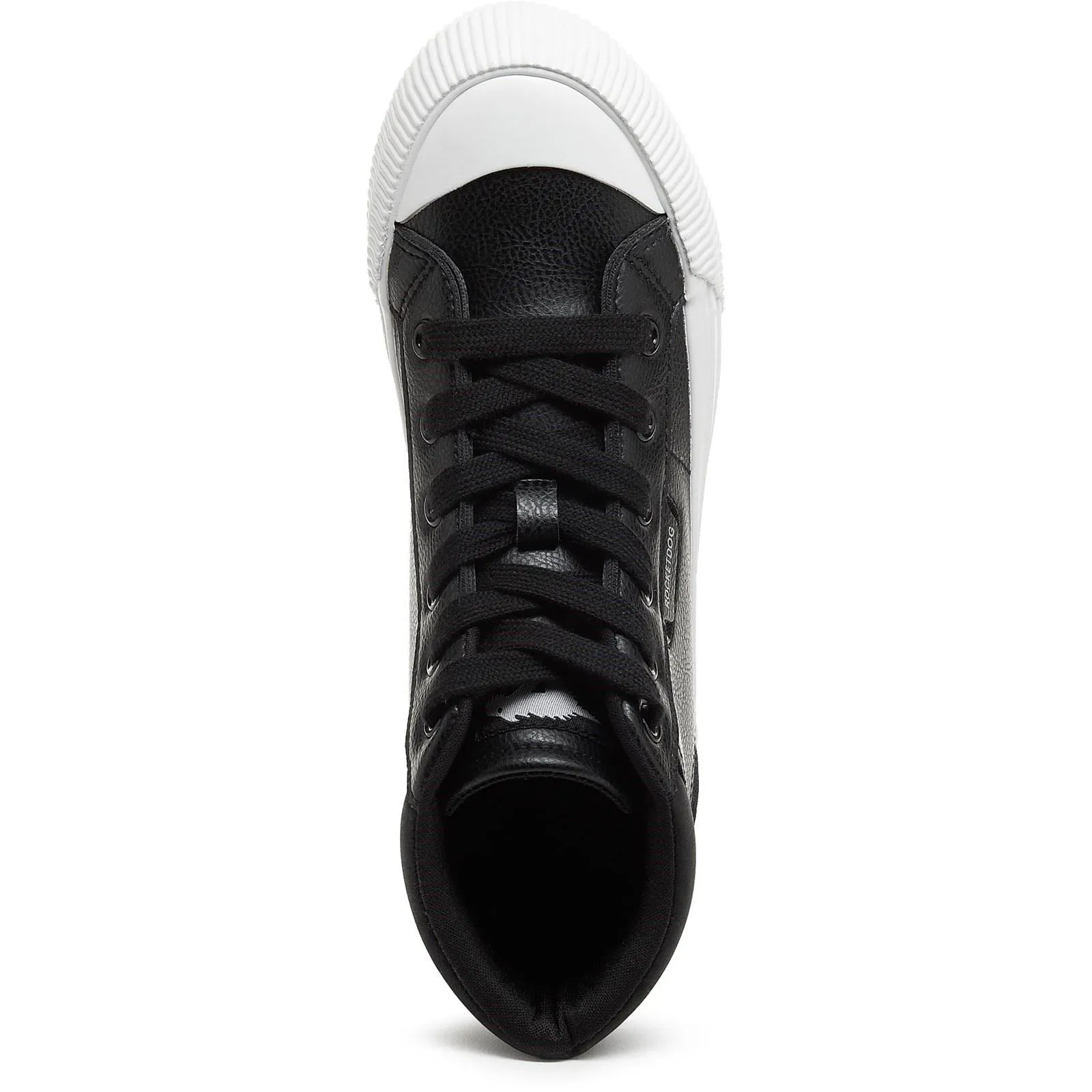 Rocket Dog Cheery Hi Polyurethane Women's Black Trainers