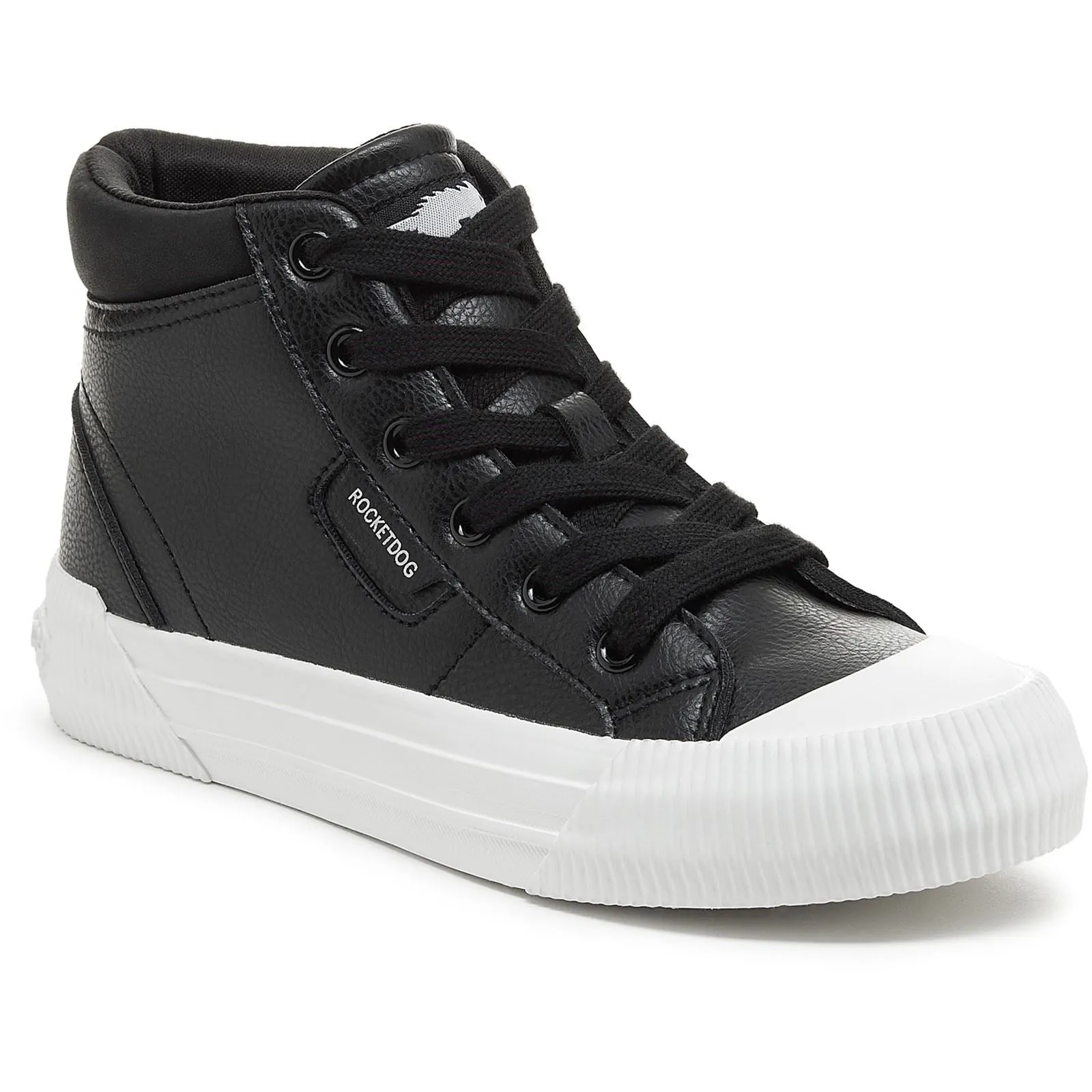 Rocket Dog Cheery Hi Polyurethane Women's Black Trainers