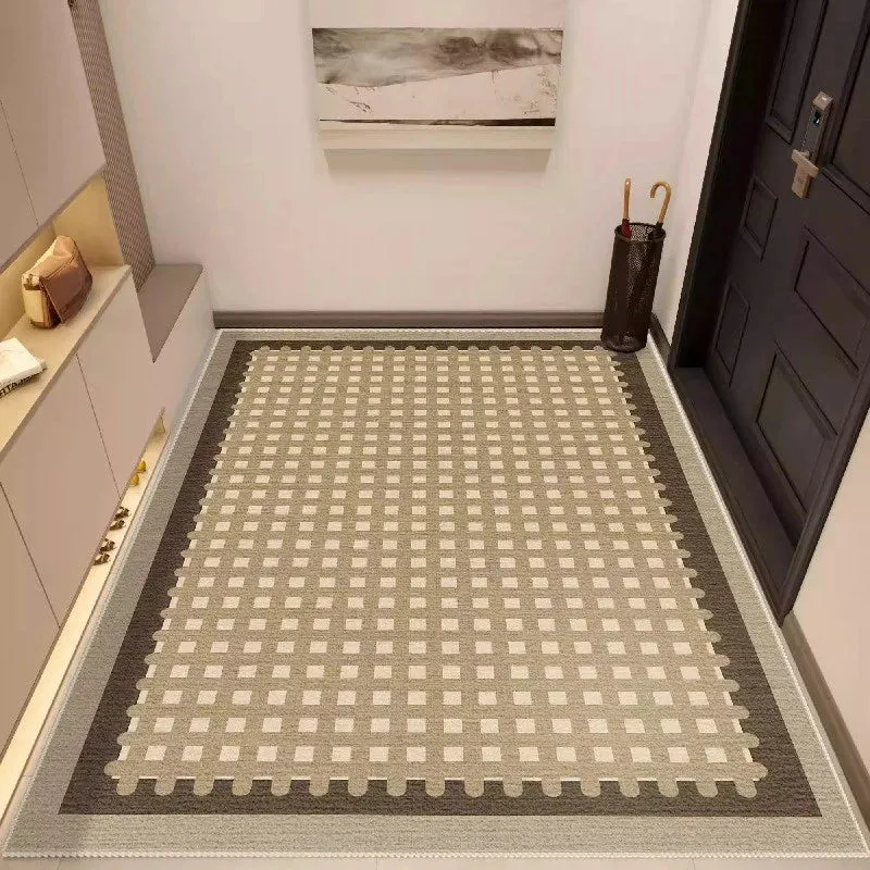 Rosie Geometric Waterproof Spillproof Hallway Rug Runner