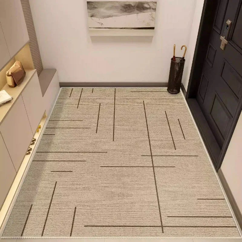 Rosie Geometric Waterproof Spillproof Hallway Rug Runner