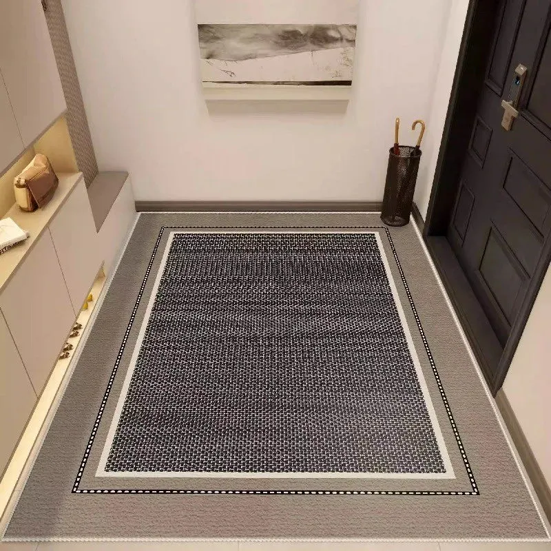 Rosie Geometric Waterproof Spillproof Hallway Rug Runner