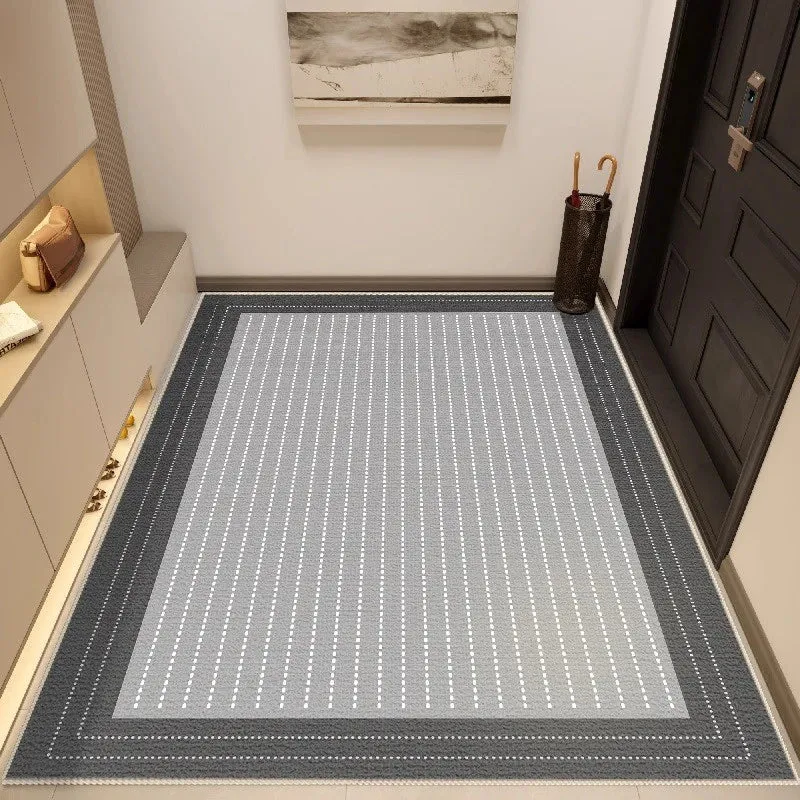 Rosie Geometric Waterproof Spillproof Hallway Rug Runner