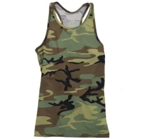 Rothco Womens Camo Workout Performance Tank Top
