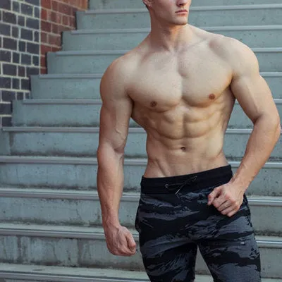 Running Camouflage Casual Shorts
