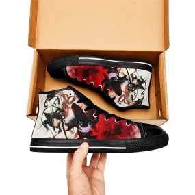 RWBY Blake Belladonna Shoes High Top Sneakers for Kids and Adults