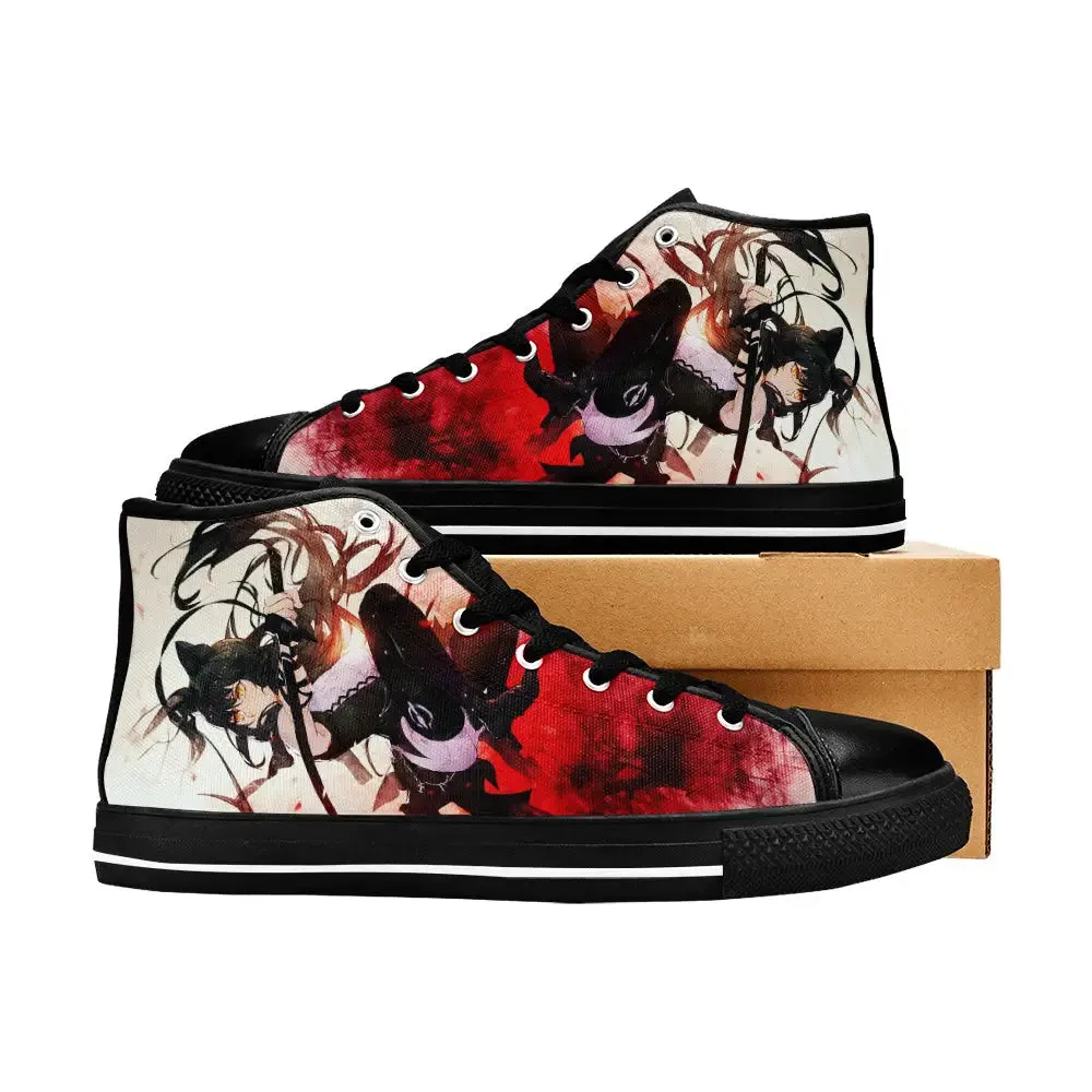 RWBY Blake Belladonna Shoes High Top Sneakers for Kids and Adults