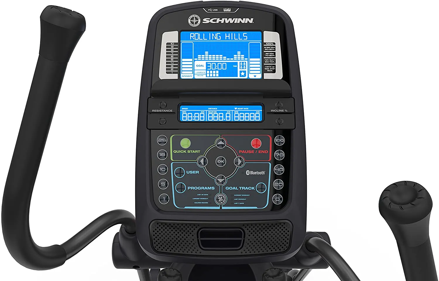 Schwinn 470 Elliptical Machine, Black