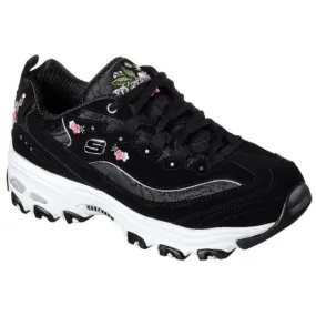 SKECHERS 11977 BLK D'Lites Bright Blossoms