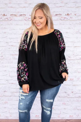 Sweet Sensations Top, Black