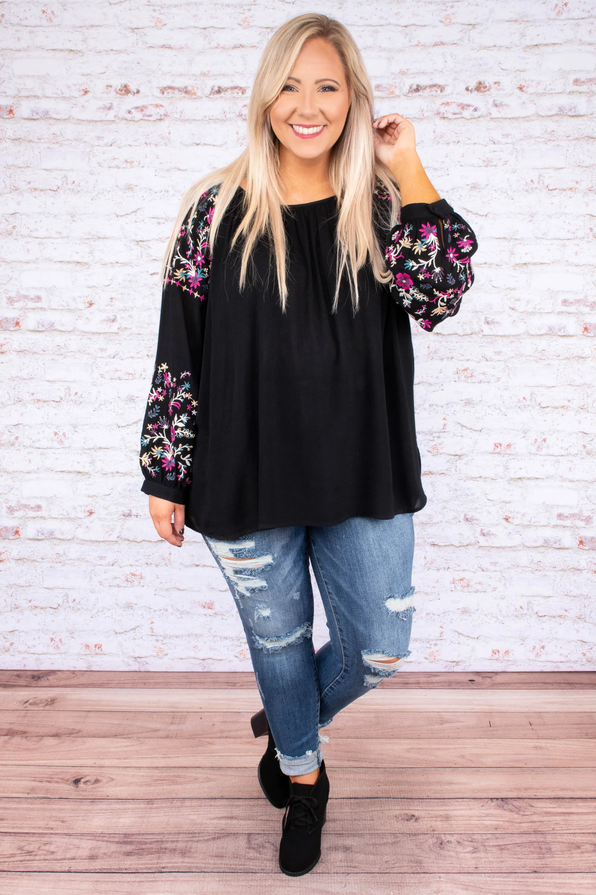 Sweet Sensations Top, Black