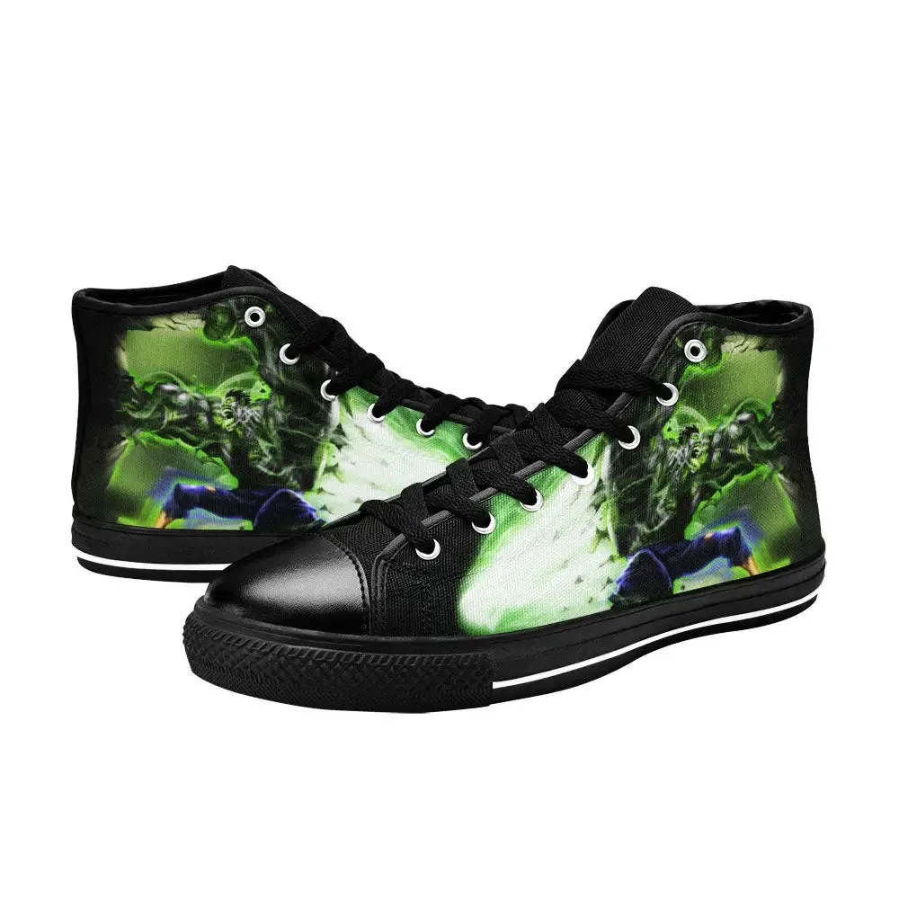 The Incredible Hulk Shoes High Top Sneakers for Kids and Adults