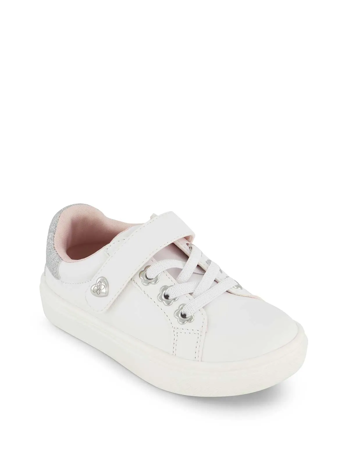 Toddler Gina Bijou Low Sneaker in White