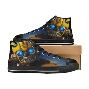 Transformers Shoes Bumblebee Prime Shoes High Top Sneakers for Kids and Adults