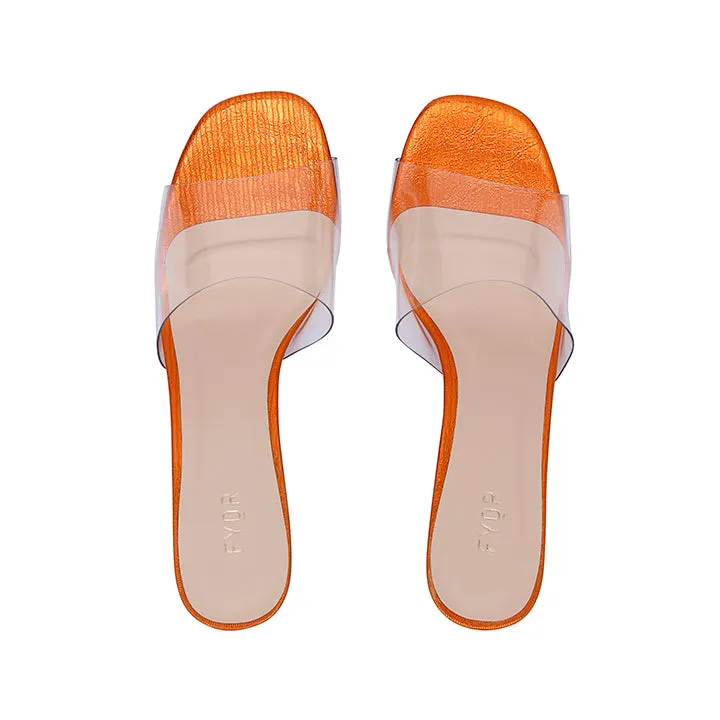 Vinyl Fasion Heeled Sandal BCM 117