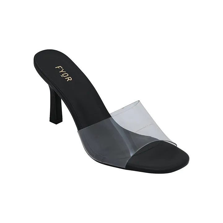 Vinyl Fasion Heeled Sandal BCM 117