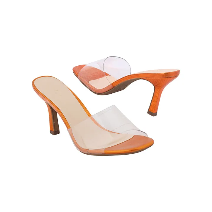 Vinyl Fasion Heeled Sandal BCM 117