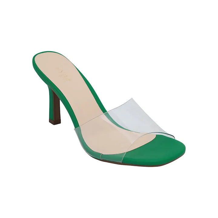 Vinyl Fasion Heeled Sandal BCM 117