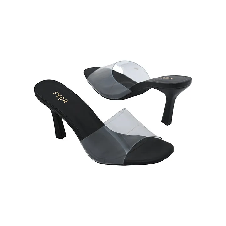 Vinyl Fasion Heeled Sandal BCM 117