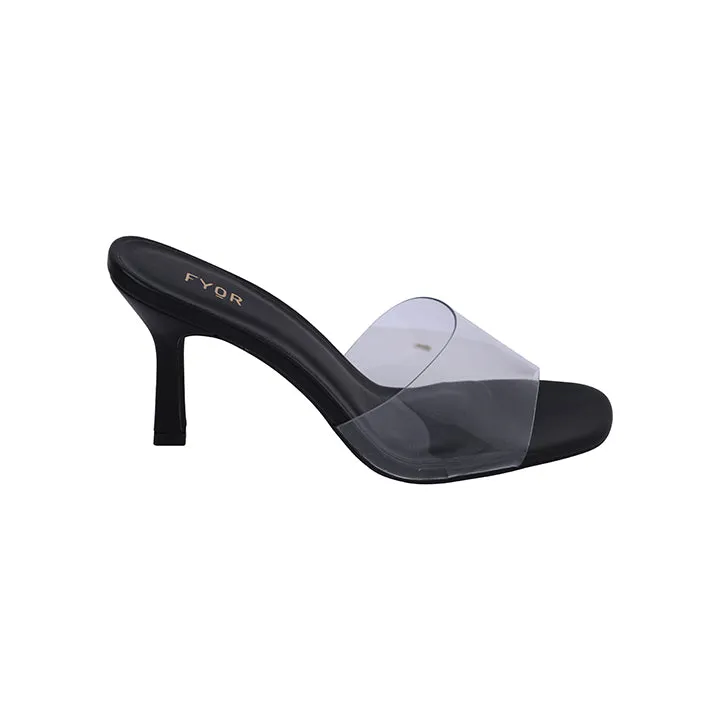 Vinyl Fasion Heeled Sandal BCM 117