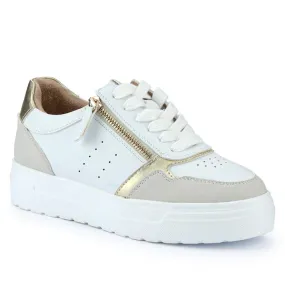 Wide-Fit Dual-Fasten Platform Trainers - BELWBINS41004 / 326 812