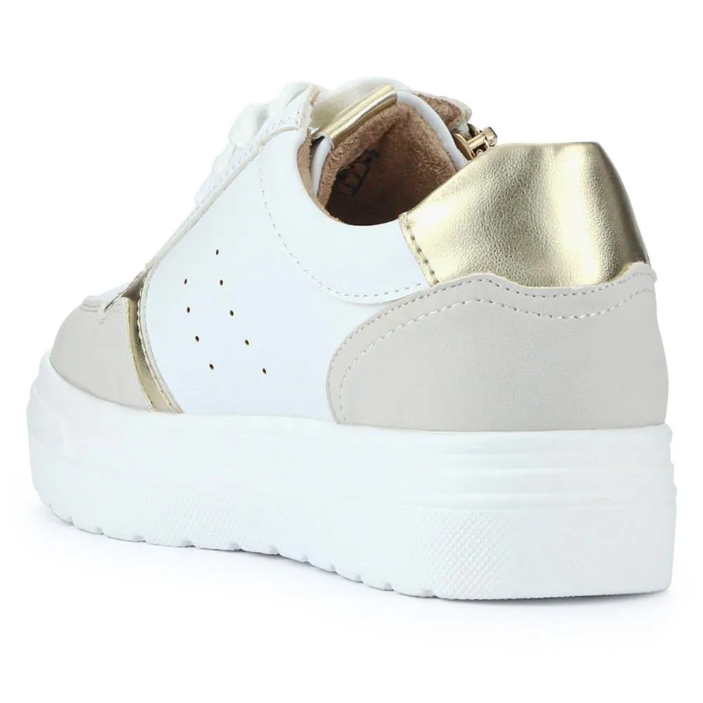 Wide-Fit Dual-Fasten Platform Trainers - BELWBINS41004 / 326 812