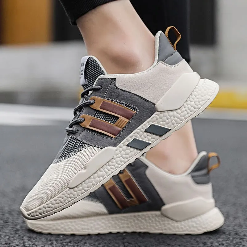 Wild flying woven running shoes