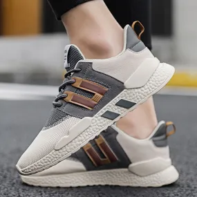 Wild flying woven running shoes