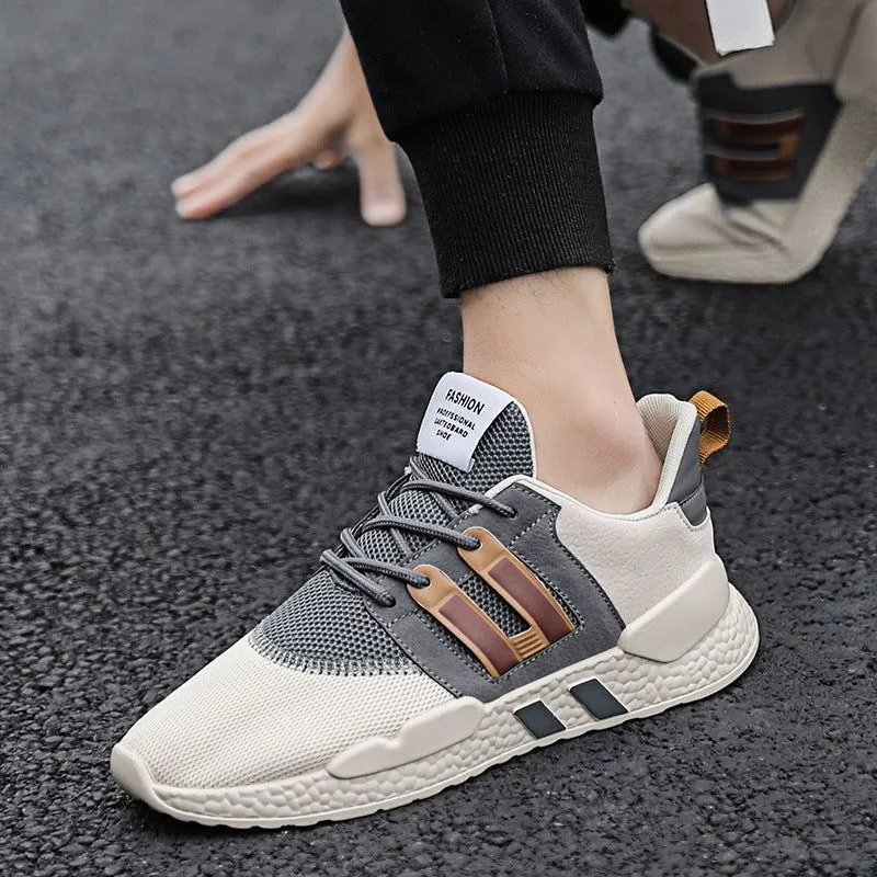Wild flying woven running shoes